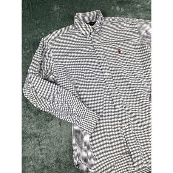 Ralph Lauren Blake size small blue gingham pattern good condition - Picture 9 of 9